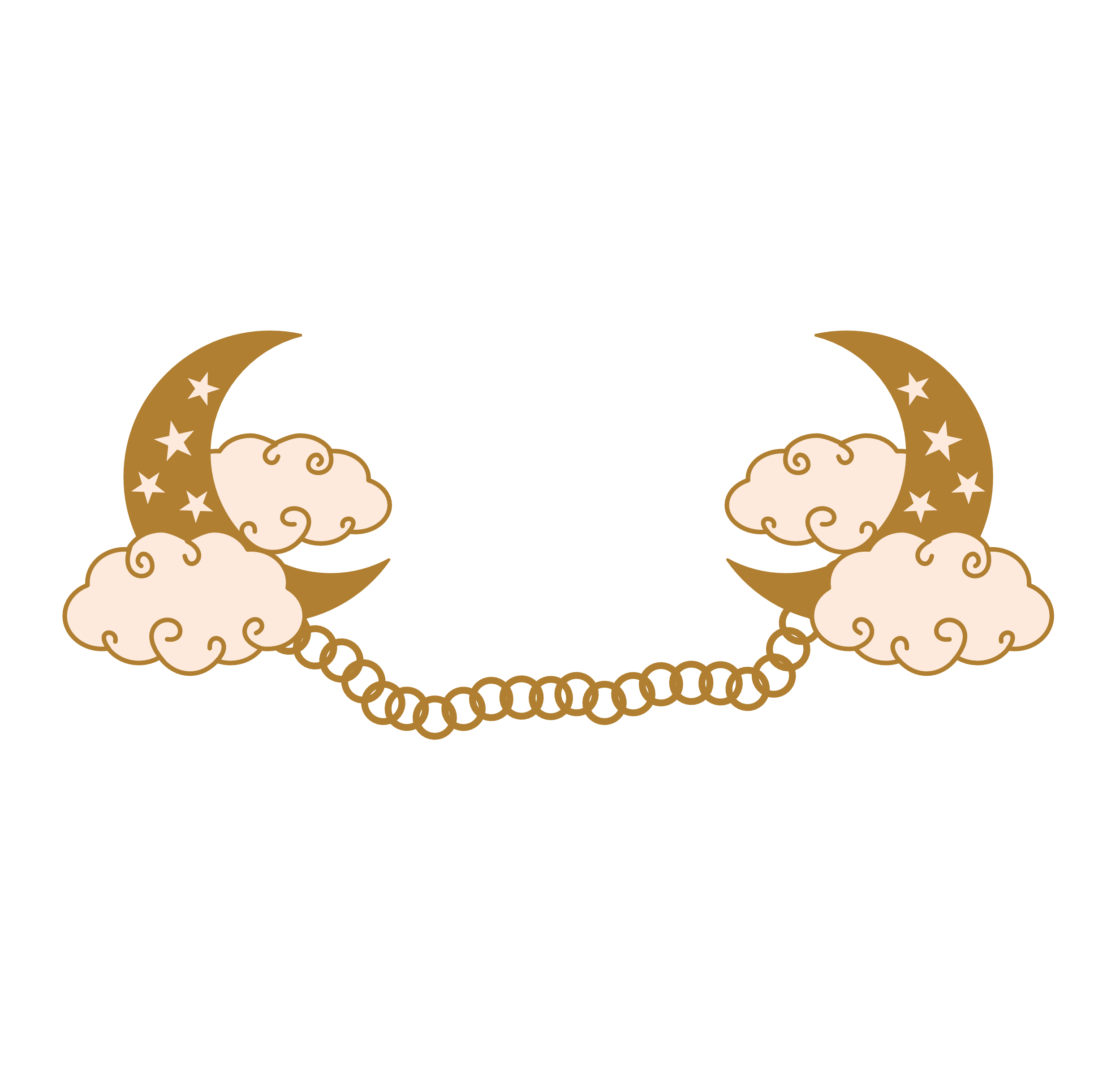 [PREORDER] Moons Collar Pin Set